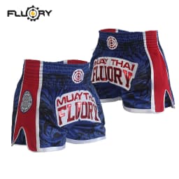 FLUORY Muay Thai Shorts Free  Combat Mixed Martial Arts Boxing Training Match Pants Men and Women