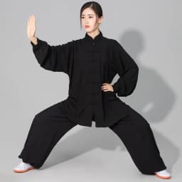 Women's Men's Soft Cotton Tai Chi Suit Kung Fu Wushu Martial Arts Uniform Wing Chun Jacket Pants