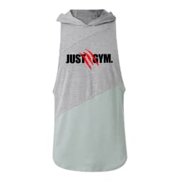Jogging Sports T-shirts Mens Casual Street Hip Hop Hooded Tank Top Cotton Sleeveless Sweatshirt Fitness Workout Sportswear Tops