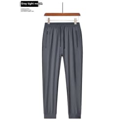 New Ice Silk Breathable Men's Sports Pants Quick Drying Sweat-absorbing Comfortable Cool High Quality Outdoor Pants for trousers