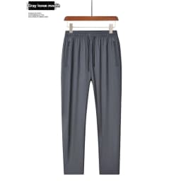New Ice Silk Breathable Men's Sports Pants Quick Drying Sweat-absorbing Comfortable Cool High Quality Outdoor Pants for trousers