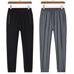 New Ice Silk Breathable Men's Sports Pants Quick Drying Sweat-absorbing Comfortable Cool High Quality Outdoor Pants for trousers