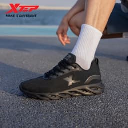 Xtep Running Shoes For Men 2021 Summer Lightweight Men's Sports Shoes Cushioning Jogging Breathable Sneakers 879219110037