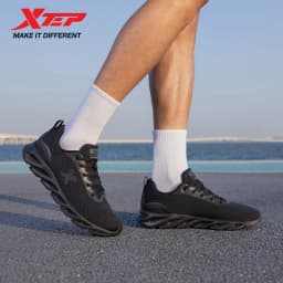 Xtep Running Shoes For Men 2021 Summer Lightweight Men's Sports Shoes Cushioning Jogging Breathable Sneakers 879219110037