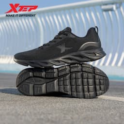 Xtep Running Shoes For Men 2021 Summer Lightweight Men's Sports Shoes Cushioning Jogging Breathable Sneakers 879219110037