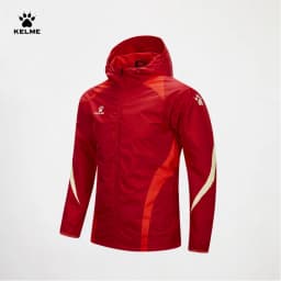 KELME sports windbreaker men's waterproof hooded woven jacket outdoor running windproof waterproof jacket