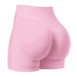 High stretch hip lifting fitness yoga shorts with peach hips and no awkward lines, Pilates medium intensity training shorts
