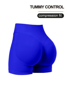 High stretch hip lifting fitness yoga shorts with peach hips and no awkward lines, Pilates medium intensity training shorts