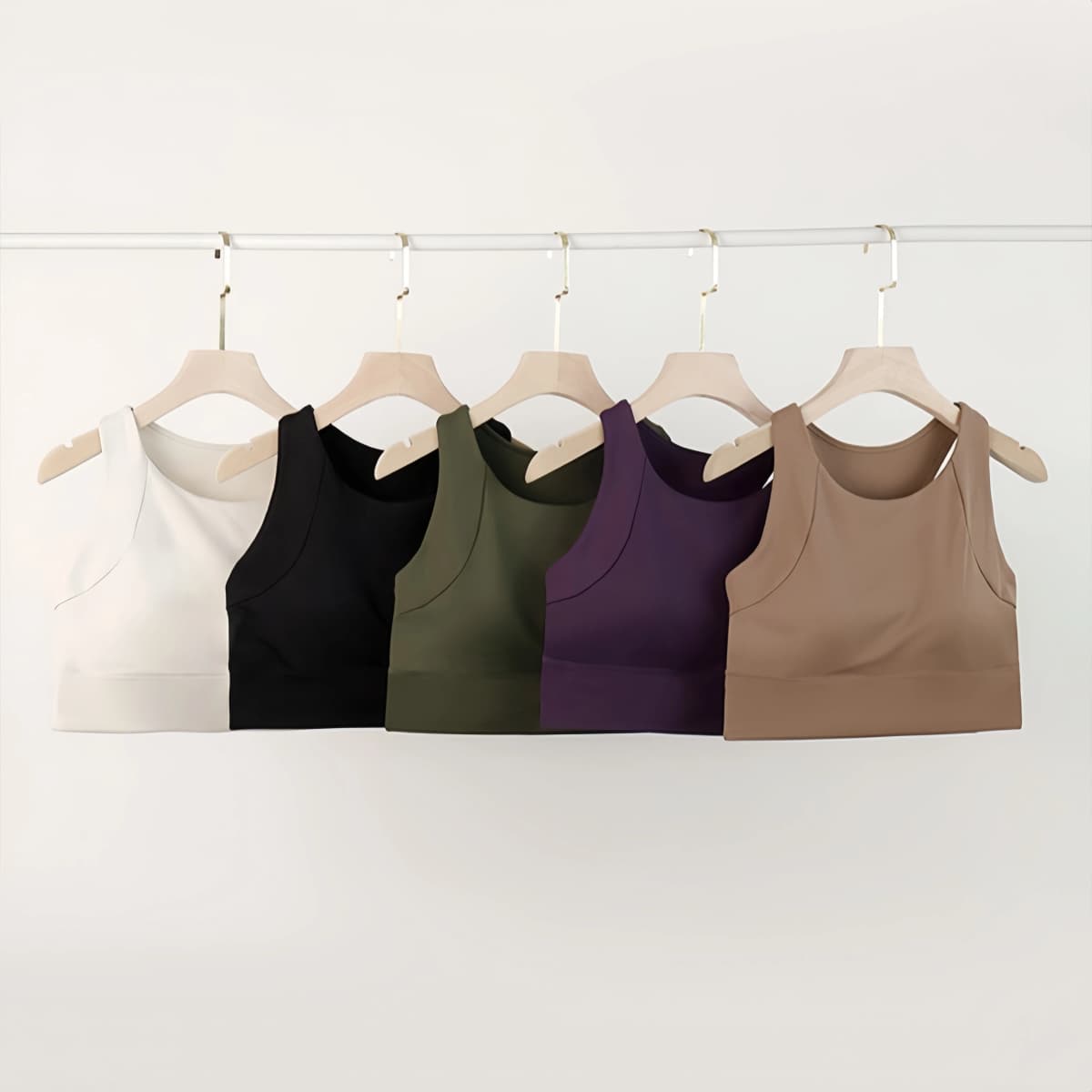 High Strength Anti-shock Sports Crop Tops Women Built-in Pads Yoga Vest High Impact Fitness Running Gym Bras