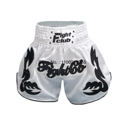 Muay Thai Shorts 2025 New Kick Boxing Shorts Men Women Kids Retro Martial Arts Thaiboxing Kickboxing Cage Fighting Workout Pants