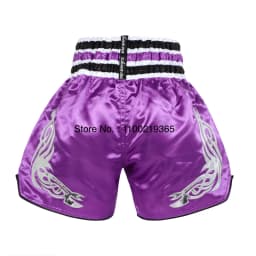 Muay Thai Shorts 2025 New Kick Boxing Shorts Men Women Kids Retro Martial Arts Thaiboxing Kickboxing Cage Fighting Workout Pants
