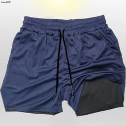 Men's Sports Shorts With Solid Color High Elasticity Breathable Sweat Absorption Heat Dissipation Running Bodybuilding Leggings