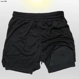 Men's Sports Shorts With Solid Color High Elasticity Breathable Sweat Absorption Heat Dissipation Running Bodybuilding Leggings