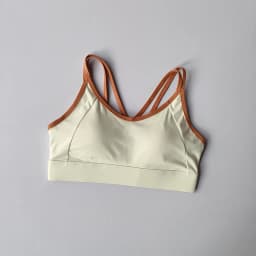 Contrasting Sports Underwear High-intensity Fitness Running Shock-proof Bra Integrated Style Anti-sagging Vest Fitness Bra