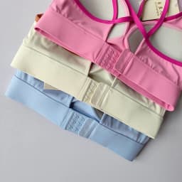 Contrasting Sports Underwear High-intensity Fitness Running Shock-proof Bra Integrated Style Anti-sagging Vest Fitness Bra