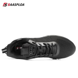 Baasploa Men Sneakers Outdoor Casual Lightweight Breathable Tennis Shoes Male Fashion Designer Mesh Professional Running Shoes