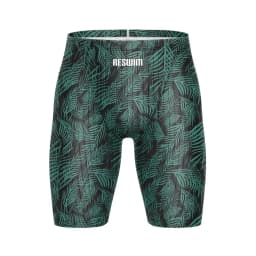 Summer Men's Pro Swim Jammer Athletic Practice Knee-Length Swimsuit Short New Swimming Trunks Beach Tights Shorts Surf Pants