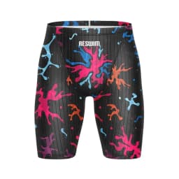 Summer Men's Pro Swim Jammer Athletic Practice Knee-Length Swimsuit Short New Swimming Trunks Beach Tights Shorts Surf Pants