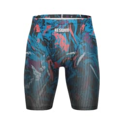 Summer Men's Pro Swim Jammer Athletic Practice Knee-Length Swimsuit Short New Swimming Trunks Beach Tights Shorts Surf Pants