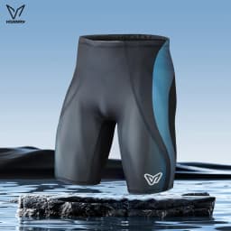 Veidoorn Quick Dry Swim Trunks Mens 5-Inch Anti-Embarrassment Liner Breathable Comfortable Athletic Swimwear for Swimming Beach