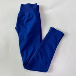 No Logo Gym Leggings Women Seamless Yoga Pants High Waist Low Ribbed Band Fitness Leggings Fitness Sweat Wicking Workout Tights