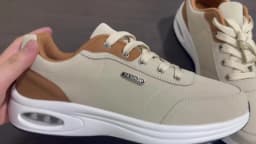 New Men's Shoes Spring Autumn Waterproof Walking Shoes Non-Slip Cushioning Men's Casual Leather Sports Shoes Men's Tennis Shoes