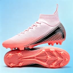 All-weather Adult AG FG Soccer Cleats Blend PU Fabric Hard-wearing TPU Outsole Strong Grip For All Seasons Natural Grass Sports