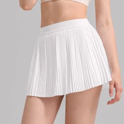 Women Pleated Sports Tennis Skirts Runniing High Waist Yoga Fitness Short Skirt Gym Golf Loose Mini Skirt With Pockets