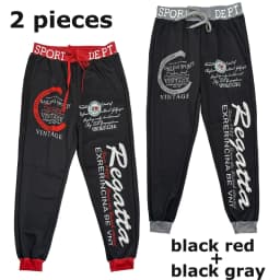 Letter Graphic Print Sweatpants for Men Hip Hop Joggers Sports Athletic Pants for Workout Casual Elastic Waist Lounge Trousers
