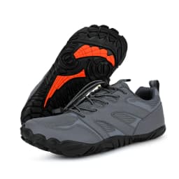 Men's Minimalist Trail Running Barefoot Shoes Wide Toe Box Zero Drop Aqua Sock Shoes for Kayaking Boating Hiking Surfing Walking