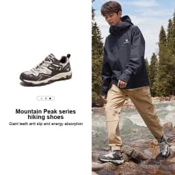 GOLDEN CAMEL Hiking Shoes Men Women Sneakers Outdoor Sports Running Climbing Shoes for Men 2023 New Non-slip Shock-absorbing