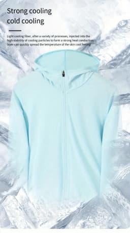 Summer Thin Ice Silk UV Women's Sunscreen Swimwear Jacket Front Zip UPF 50+ Fishing Clothing Couple Sunwear