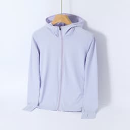 Summer Thin Ice Silk UV Women's Sunscreen Swimwear Jacket Front Zip UPF 50+ Fishing Clothing Couple Sunwear