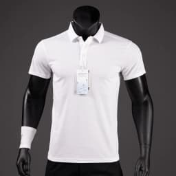 Men's Golf Shirt Luxury Sports Casual Polo Shirt Functional Quick-drying Breathable Lapel Short-sleeved T-shirt for Man Summer