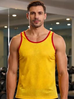 Summer Men's Gym Tank Top Fitness Training Clothing Quick-drying Loose Bodybuilding Sleeveless Shirt Men Fashion Basketball Vest