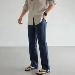 100% Cotton Linen Men Running Pants Sportswear Jogging Sweatpants Thin Tracksuit Gym Fitness Trousers Training Sport Pants Men