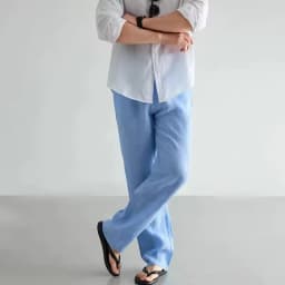 100% Cotton Linen Men Running Pants Sportswear Jogging Sweatpants Thin Tracksuit Gym Fitness Trousers Training Sport Pants Men