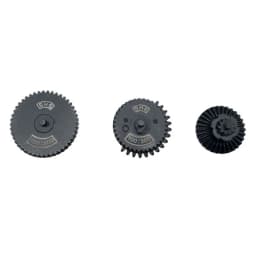 Tactical Gear Set CNC Steel Cut SHS Gear Set Helical Reinforce Torque High Speed Gear Set for Ver.2 /3 AEG EBB Gearbox Airsoft