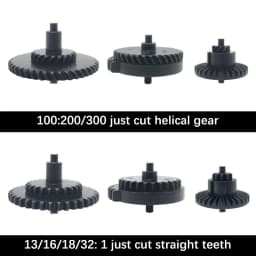 Tactical Gear Set CNC Steel Cut SHS Gear Set Helical Reinforce Torque High Speed Gear Set for Ver.2 /3 AEG EBB Gearbox Airsoft