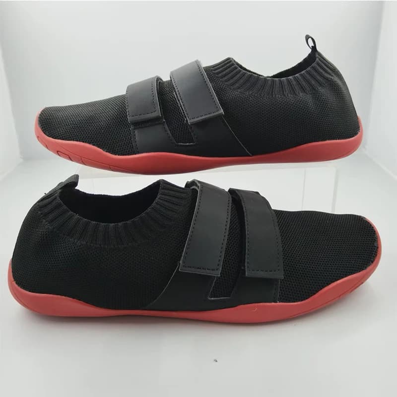 35-46# Unisex Gym Sports Hard Pull Squat Training Shoe Pro Hook & Loop Weightlifting Shoes Outdoor Casual Sports Shoe Sumo Shoes