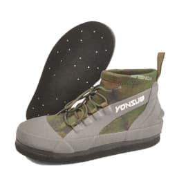 2025 YONSUB Mid Cut Fisher Boots with Sole Nail Keep Warm Water Shoes Anti Slip Professional Sea Fishing Shoes Size 36-46