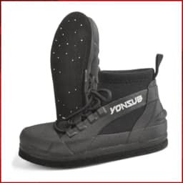 2025 YONSUB Mid Cut Fisher Boots with Sole Nail Keep Warm Water Shoes Anti Slip Professional Sea Fishing Shoes Size 36-46