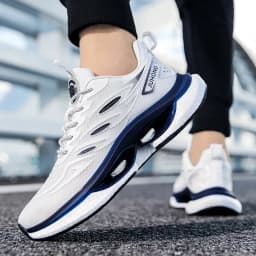Men's Casual Flat Running Shoes Women's Plus Size Sports Shoes Couple Training Shoes Autumn New Styles Stunning Tennis Fitness
