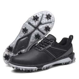 LiXingMing Golf Shoes Men X6 White Light Water proof Anti-slip studs Golf Sport Shoes Outdoor Training Golf Coach Sneakers40-47#