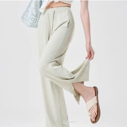 VITALINOVO UPF 50+ Wide Leg Travel Hiking Pants for Women Lightweight Quick-Dry Business Casual Pants for Work Lounge Beach Pant