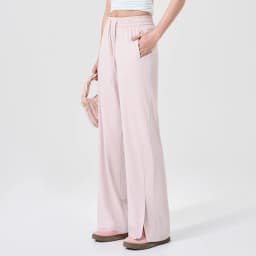VITALINOVO UPF 50+ Wide Leg Travel Hiking Pants for Women Lightweight Quick-Dry Business Casual Pants for Work Lounge Beach Pant