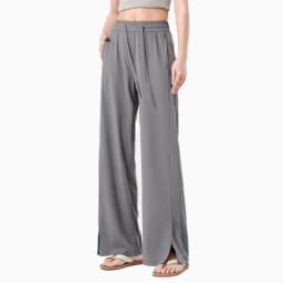 VITALINOVO UPF 50+ Wide Leg Travel Hiking Pants for Women Lightweight Quick-Dry Business Casual Pants for Work Lounge Beach Pant