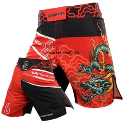 MMA Shorts Kickboxing Short Men's Fight Shorts Mixed Martial Arts BJJ Jiu Jitsu Muay Thai Pants Grappling Boxing Training Trunks