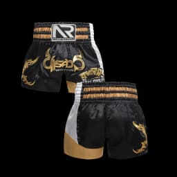 ANOTHERBOXER Men's Muay Thai Shorts, Quick-Dry MMA Kickboxing Boxing Trunks Women Child Premium Fighting Thaiboxing Shorts