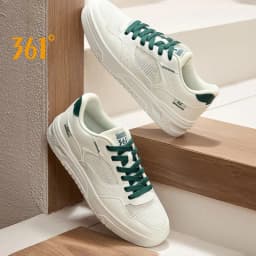 361 Degrees Men's Board Shoes New Comfortable Versatile Breathable Leisure Lightweight Wear-resistant Male Sneakers 672516626